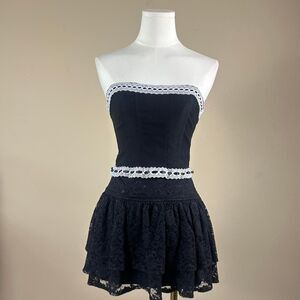 Motel Coquette Horror Protagonist Corset Style Top